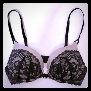 VS Miraculous Plunge add two cup sizes push up bra